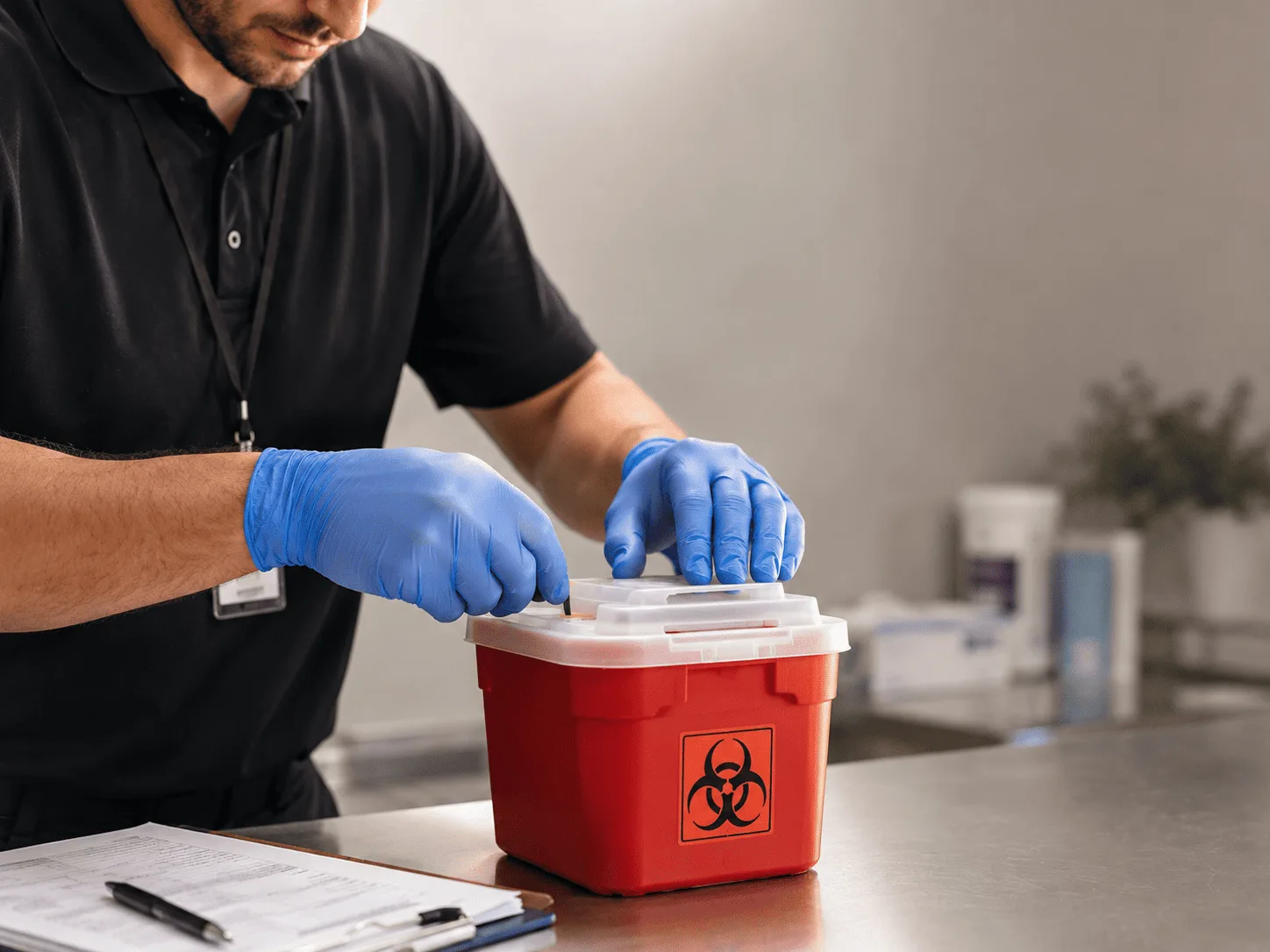 Why choose Sharps Waste Disposal in Mccune, KS